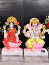 Vivars Home Ganesh Laxmi Marble showpiece Decorative