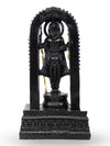 Vivars Home Ram Lalla Idol Statue- Black
