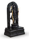 Vivars Home Ram Lalla Idol Statue- Black