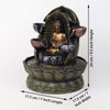 Vivars Home Tabletop Buddha Water Fountain for Decor