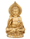 Vivars Home Decorative Buddha Statue Blessing (Gold)