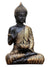 Buddha in Meditation Statue (Black-Gold)