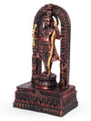 Vivars Home Polyresin Ram Lalla Idol Statue - Copper