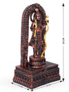 Vivars Home Polyresin Ram Lalla Idol Statue - Copper