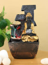 Vivars Home Lord Buddha Water Fountain with LED Light