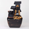 Vivars Home Lord Buddha Water Fountain with LED Light