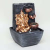 Vivars Home Water Fountain with LED Lights (Ganesha Ji)