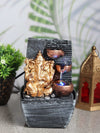 Vivars Home Water Fountain with LED Lights (Ganesha Ji)