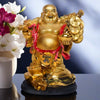 Golden Laughing Buddha Statue for Vastu Feng Shui