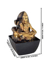 Polyresin Lord Shiva Water Fountain with LED Lights