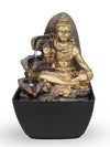 Polyresin Lord Shiva Water Fountain with LED Lights