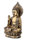 Vivars Home Lord Buddha Statue Blessing (Antique Gold)