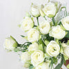 Vivars Home 2 Pcs Artificial Rose Flowers Bunch Decorative (Without Vase Pot) (12 inch)