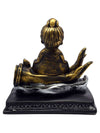 Vivars Home Resin Buddha Monk Showpiece for Car Dashboard