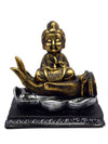Vivars Home Resin Buddha Monk Showpiece for Car Dashboard