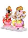 Vivars Home Ganesh Laxmi Marble showpiece Decorative