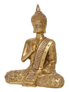 Vivars Home Buddha Statue Blessing Decorative (Gold)