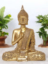 Vivars Home Buddha Statue Blessing Decorative (Gold)