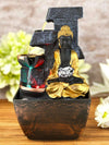 Vivars Home Lord Buddha Water Fountain with LED Light