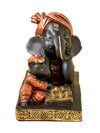 Lord Ganesha with Mouse Figurine