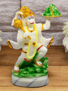 Vivars Home Hanuman Ji Statue Bajrang Bali - White