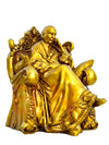 Vivars Home Guru Ji Swaroop Idol Devotional Murti - Gold