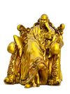 Vivars Home Guru Ji Swaroop Idol Devotional Murti - Gold