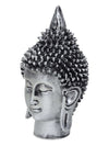 Vivars Home Decorative Lord Buddha Head Antique Silver