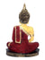 Vivars Home Sitting Buddha Idol Statue - Red