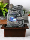 Water Fountain4-Tier Fountain with LED Light