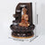 Vivars Home Buddha Waterfall Fountain Meditation 4 Tier With LED Light