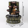 Vivars Home Decorative Buddha Water Fountain Showpiece