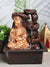 Vivars Home Golden Lord Buddha Waterfall Fountain with Led