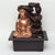 Vivars Home Golden Lord Buddha Waterfall Fountain with Led