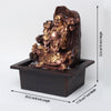 Vivars Home Laughing Buddha Water Fountain with Led Light