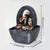 Vivars Home Lord Buddha Tabletop Water Fountain with LED Light