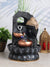 Vivars Home Lord Buddha Tabletop Waterfall Fountain with Led Light