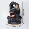 Vivars Home Lord Buddha Tabletop Waterfall Fountain with Led Light