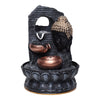 Vivars Home Lord Buddha Tabletop Waterfall Fountain with Led Light