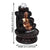 Lord Buddha Water Fountain with Crystal Ball and LED Light