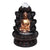Lord Buddha Water Fountain with Crystal Ball and LED Light
