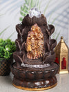 Vivars Home Lord Radha Krishna Ji Water Fountain with Crystal Ball and LED Light
