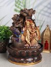 Vivars Home Lord Radha Krishna Ji Water Fountain with LED Light