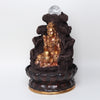 Vivars Home Lord Shiva Ji Tabletop Water Fountain with Crystal Ball and Led Light