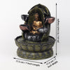 Vivars Home Tabletop Buddha Water Fountain for Decor
