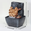 Vivars Home Water Fountain with LED Lights Lakshmi-Ganesha Ji