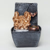 Vivars Home Water Fountain with LED Lights Lakshmi-Ganesha Ji