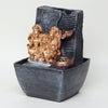 Vivars Home Water Fountain with LED Lights Lakshmi-Ganesha Ji
