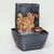 Vivars Home Water Fountain with LED Lights Lakshmi-Ganesha Ji