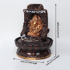 Tabletop Water Fountain with LED Lights (Ganesha)